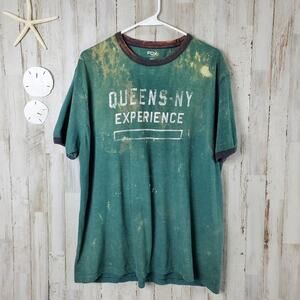 FOX Casual Everyday Short Sleeve Shirt Size XXL Men Green